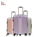 Travel Spinner Luggage Aluminum Frame Trolley Luggage Set